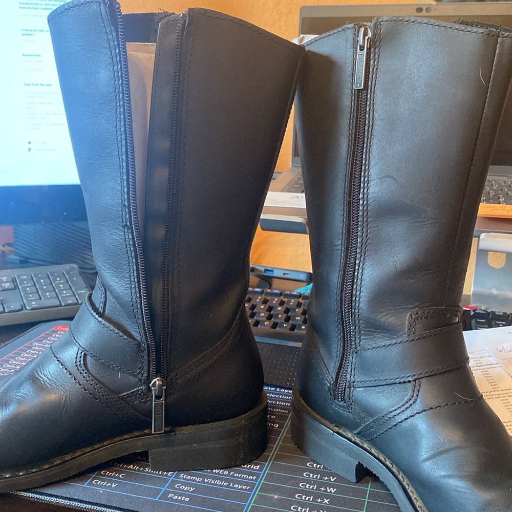 Harley-Davidson Women’s Black Leather Boots - Picture 5 of 5